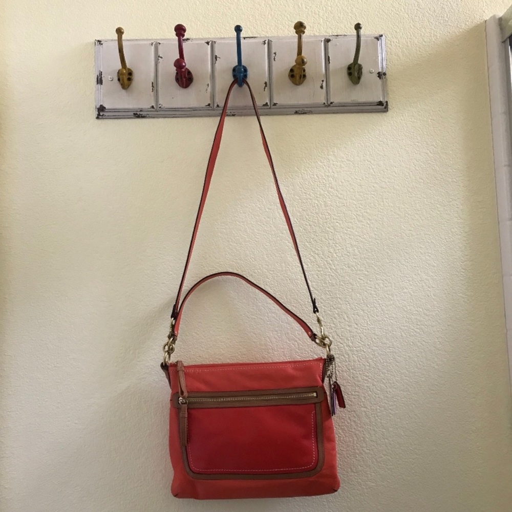 Coach Poppy Colorblock  Hippie Crossbody 22432